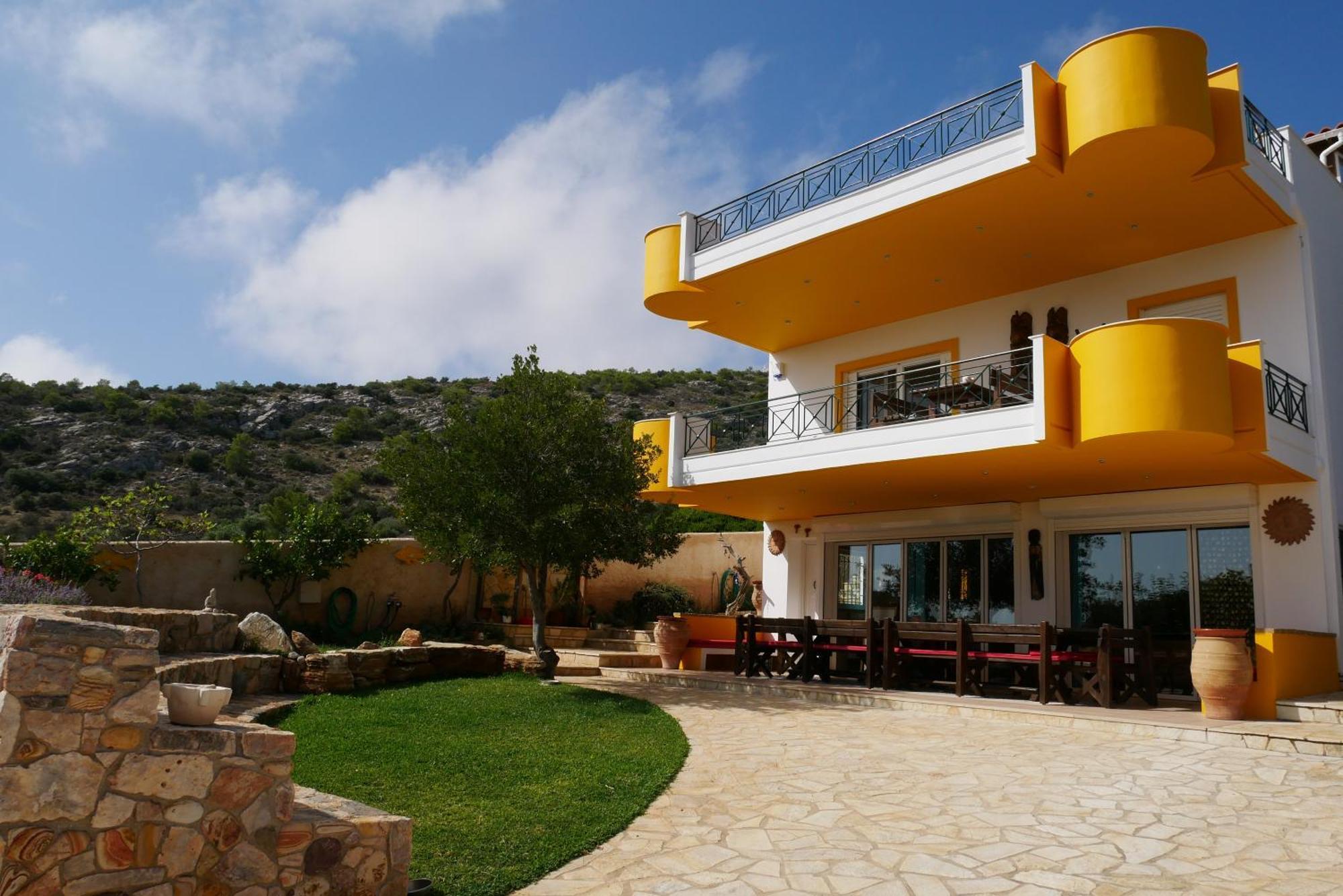 Casa Di Luce Bed and Breakfast Agia Marina  Buitenkant foto